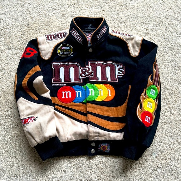M&M’s NASCAR JACKET KIDS MEDIUM - Picture 1 of 6